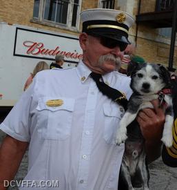Bullpen at Millbrook FD parade July 12, 2025