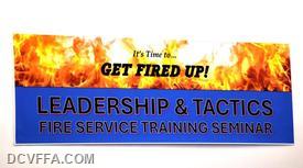 Leadership & Tactics Fire Service Training Seminar Jan 10, 2026