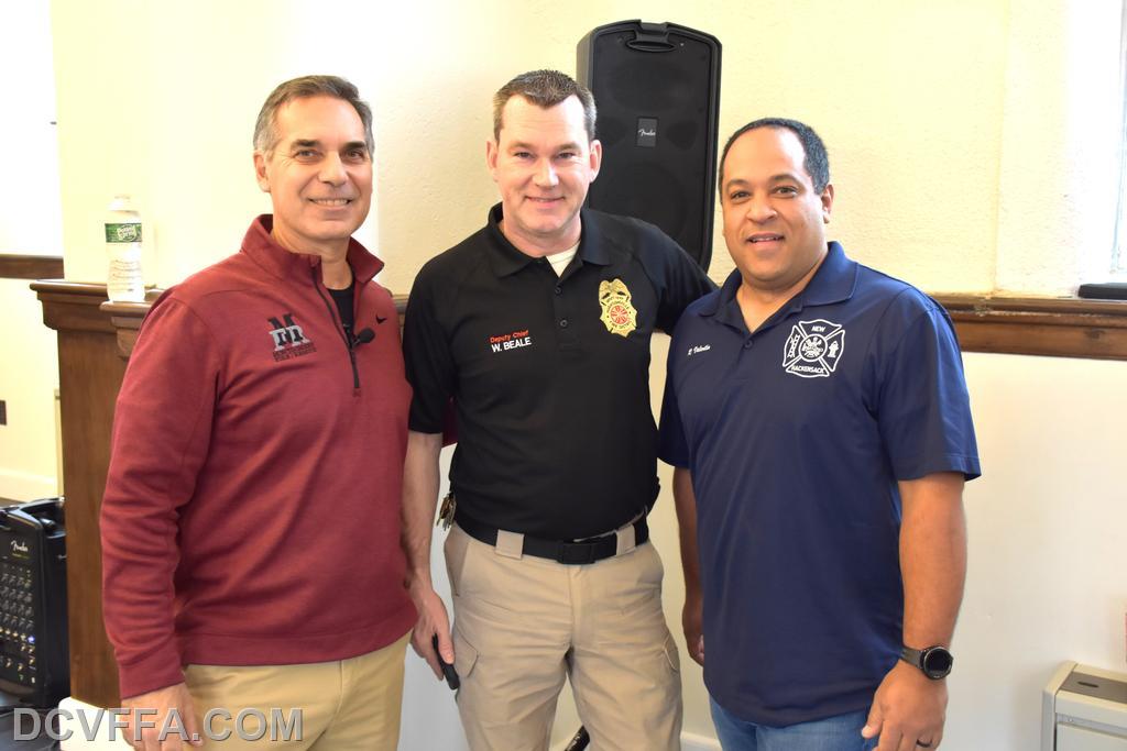 Deputy Chief (Ret) Frank Viscuso  Commissioner Bill Beale Chief Ray Valentin